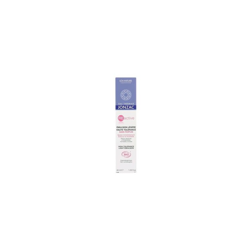 JONZAC eco-bio REACTIVE emulsion ligera alta tolerancia 40ml. BIO