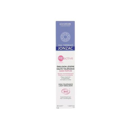 JONZAC eco-bio REACTIVE emulsion ligera alta tolerancia 40ml. BIO