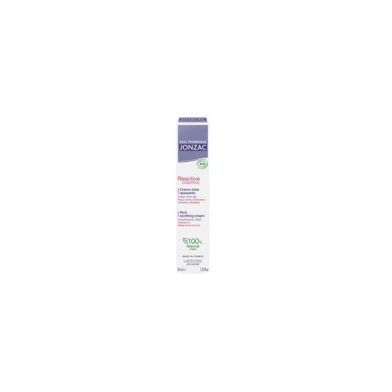 JONZAC eco-bio REACTIVE crema rica alta tolerancia 40ml. BIO