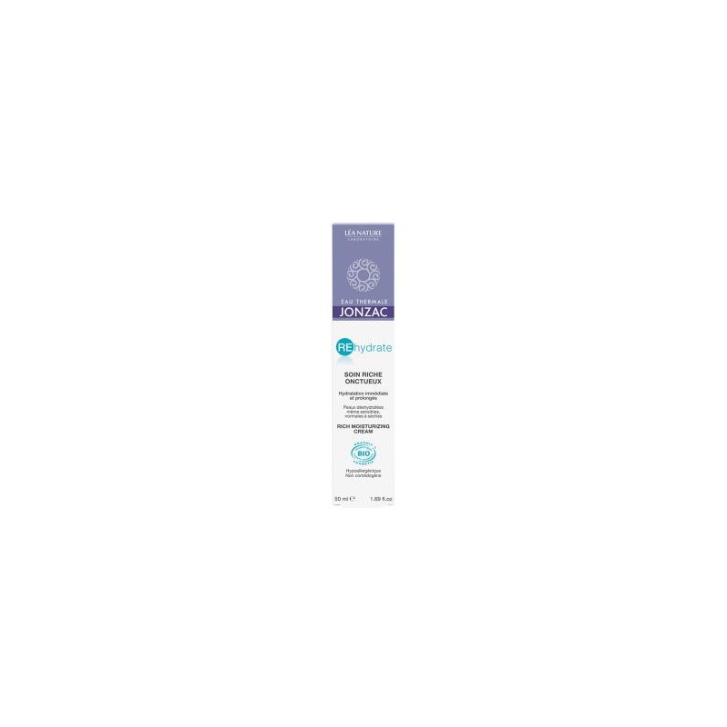 JONZAC eco-bio REHYDRATE crema rica hidratante 50ml BIO