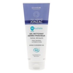 JONZAC eco-bio REHYDRATE gel dermo-limpiador sin jabon 200ml. BIO