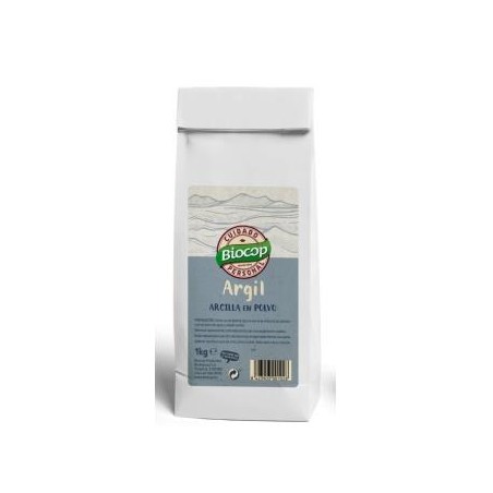 BIOCOP ARGIL ARCILLA blanca 1kg.