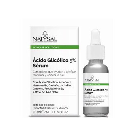 NATYSAL ACIDO GLICOLICO 5% serum 20ml.
