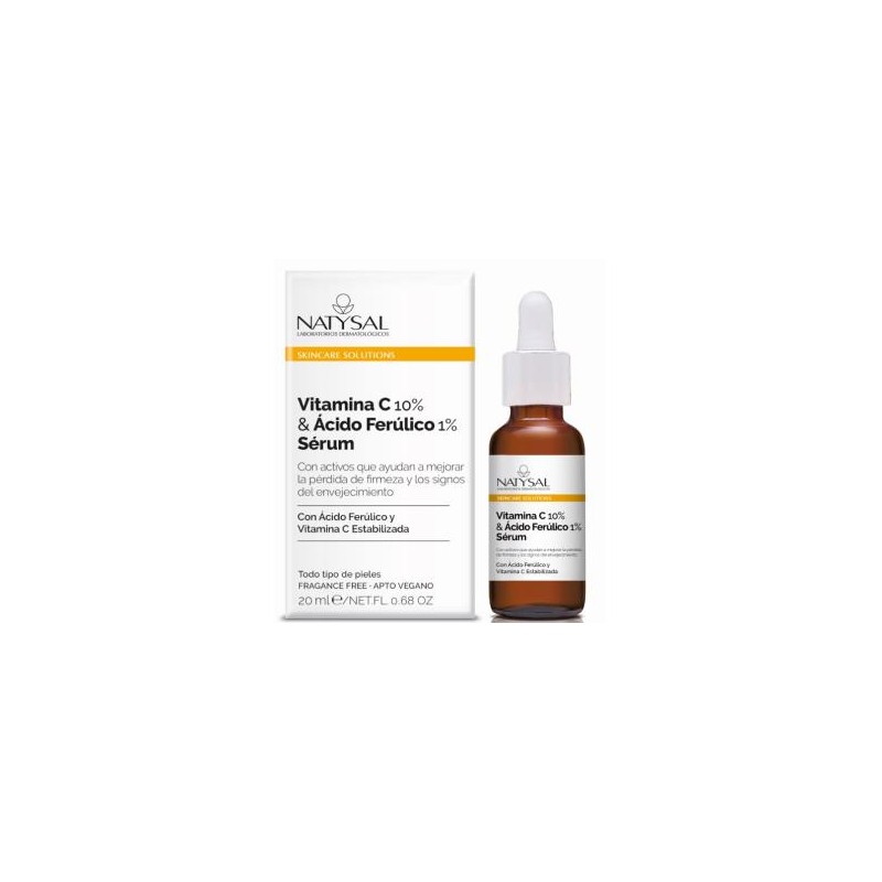 SERUM VITAMINA C 10% +ACIDO FERULICO+PHLORETIN 20 ml.