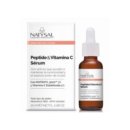 SERUM PEPTIDE+VITAMINA C 20 ml.