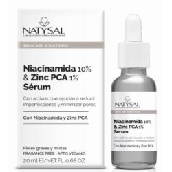 NATYSAL NIACINAMIDA 10%  ZINC PCA 1% serum 20ml.