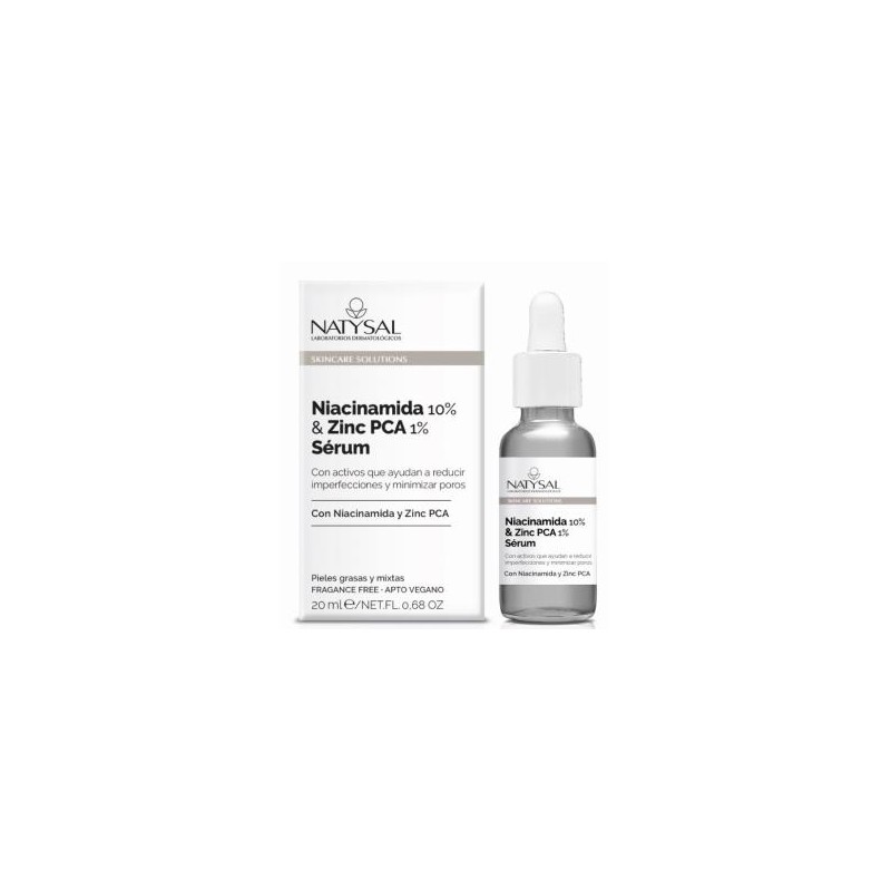 NIACINAMIDA 10% & ZINC PCA 1% serum 20ml.