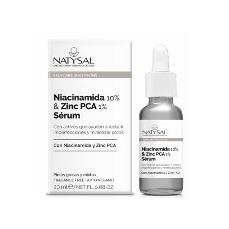 NIACINAMIDA 10% & ZINC PCA 1% serum 20ml.