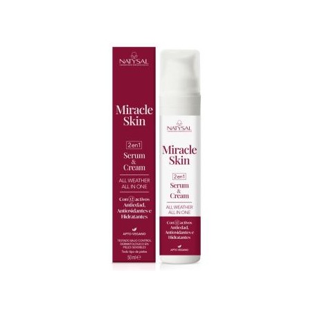 NATYSAL MIRACLE SKIN 2en1 serum-crema 50ml.