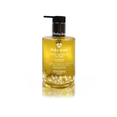 RADHE SHYAM JABON DE MANOS JENGIBRE con dosificador 300ml.