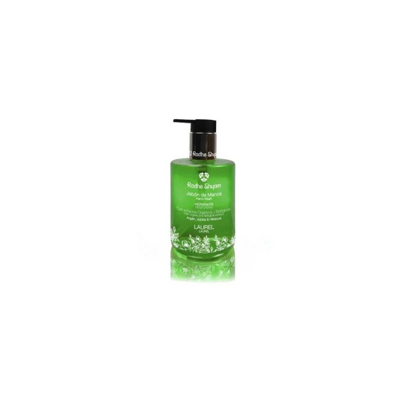RADHE SHYAM JABON DE MANOS LAUREL con dosificador 300ml.