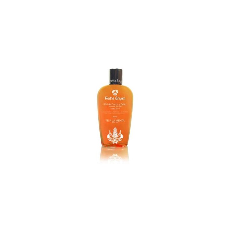 RADHE SHYAM GEL DE BAÑO TE MENTA tonificante 250ml.