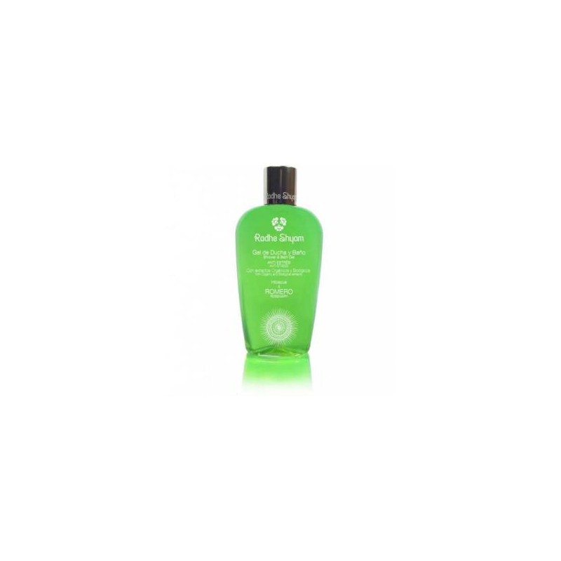 RADHE SHYAM GEL DE BAÑO ROMERO anti estress 250ml. RADHE SHYAM GEL DE BAÑO ROMERO anti estress 250ml.