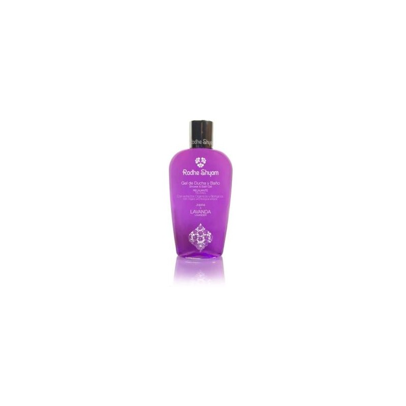 RADHE SHYAM GEL DE BAÑO LAVANDA relajante 250ml. RADHE SHYAM GEL DE BAÑO LAVANDA relajante 250ml.