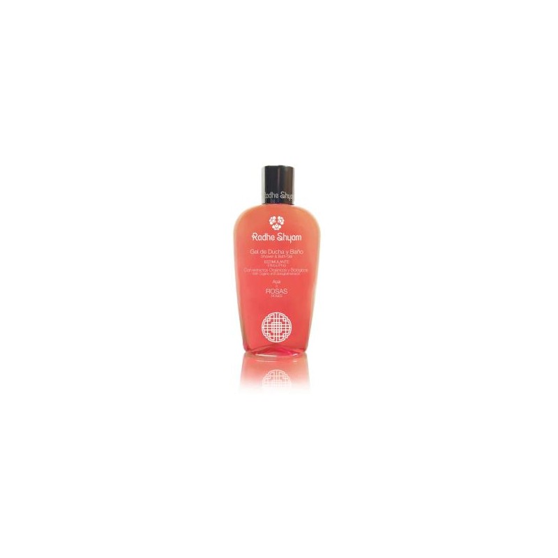 RADHE SHYAM GEL DE BAÑO ROSAS estimulante  250ml.