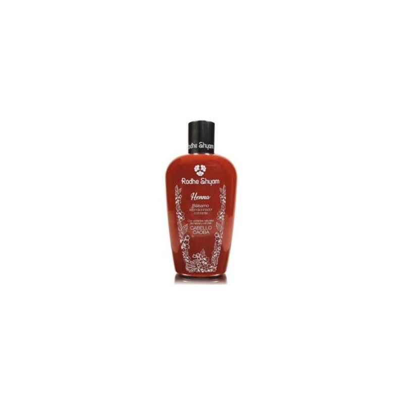 BALSAMO ACONDICIONADOR HENNA COLOR CAOBA 250ml.