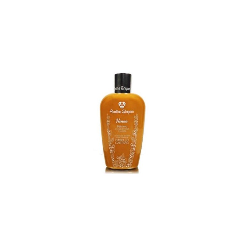 BALSAMO ACONDICIONADOR HENNA COLOR CASTAÑO 250ml.