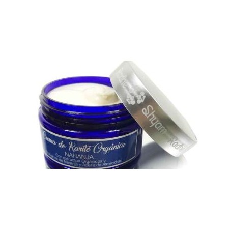 RADHE SHYAM CREMA MANTECA KARITE ORGANICA naranja 100gr.