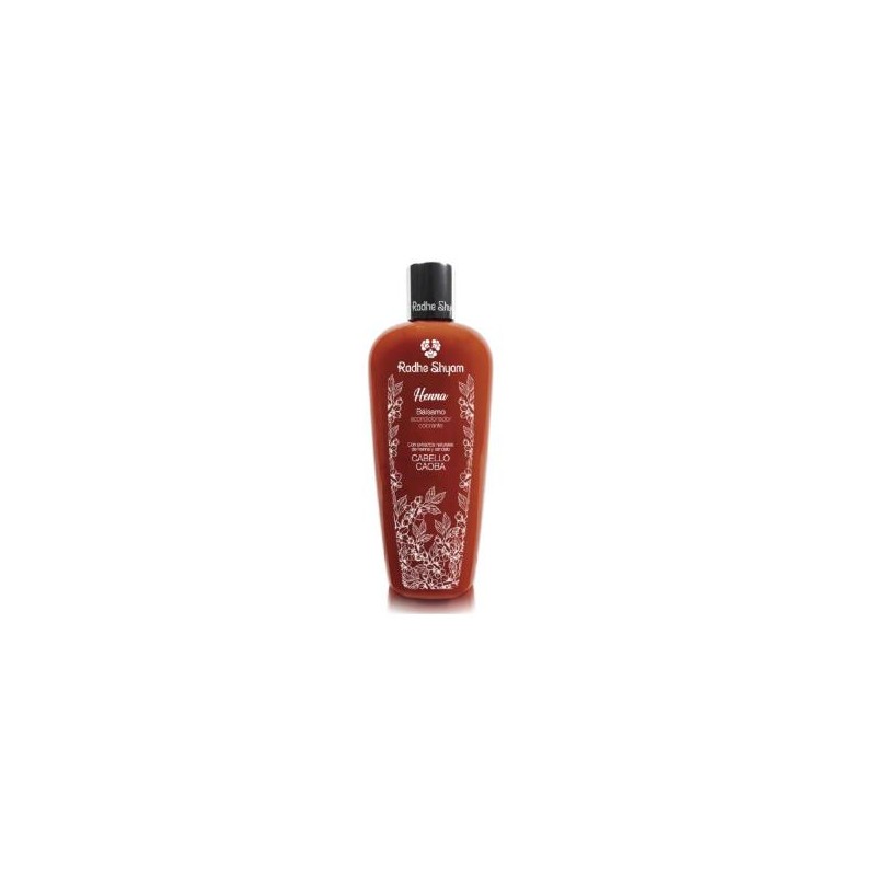 BALSAMO ACONDICIONADOR HENNA COLOR CAOBA 400ml.