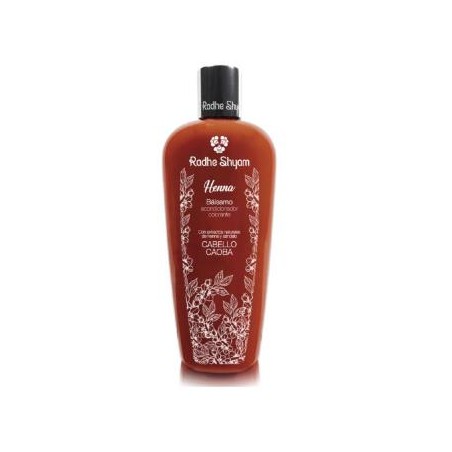 BALSAMO ACONDICIONADOR HENNA COLOR CAOBA 400ml.