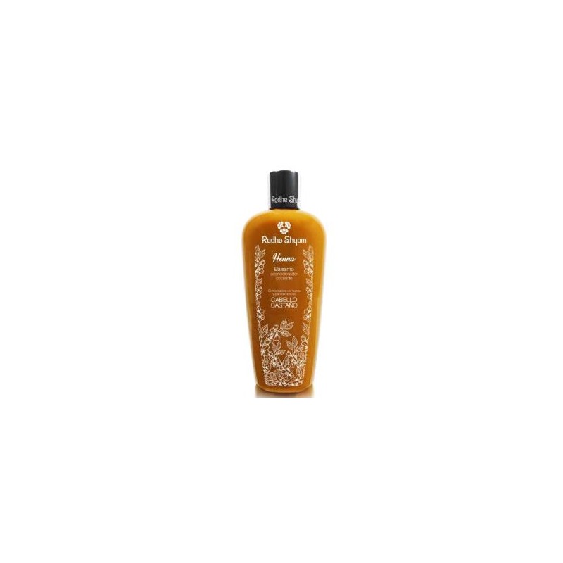 BALSAMO ACONDICIONADOR HENNA COLOR CASTAÑO 400ml.