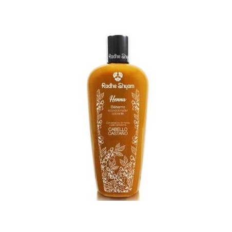 BALSAMO ACONDICIONADOR HENNA COLOR CASTAÑO 400ml.