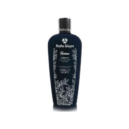 BALSAMO ACONDICIONADOR HENNA COLOR NEGRO 400ml.