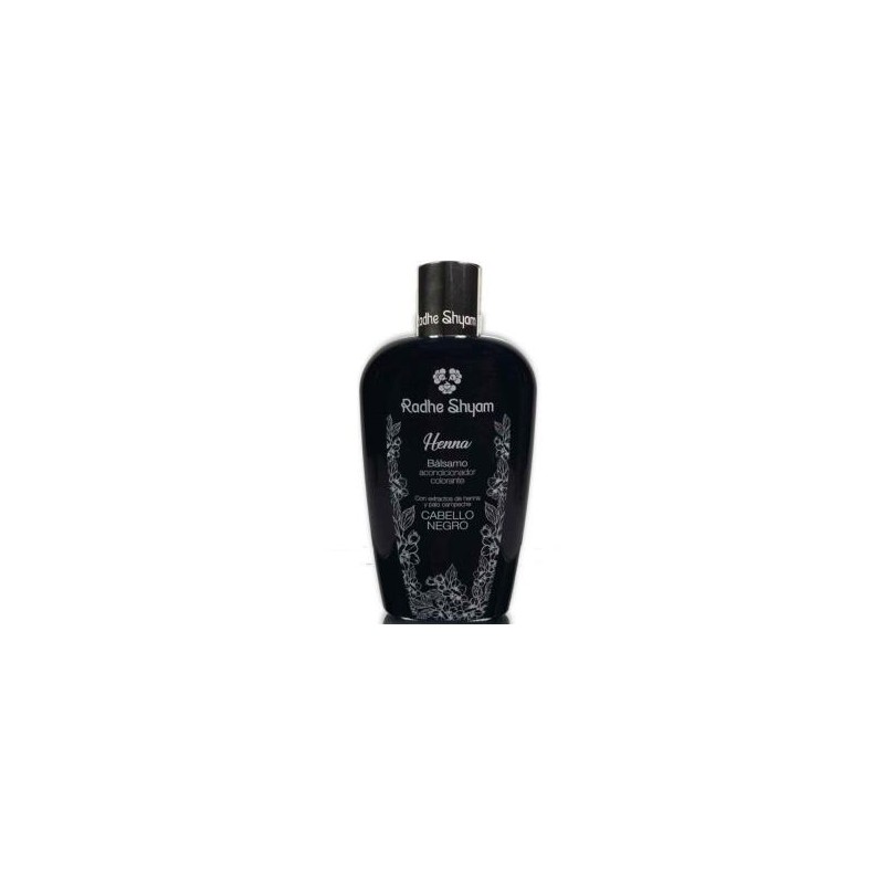 BALSAMO ACONDICIONADOR HENNA COLOR NEGRO 250ml.