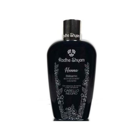 BALSAMO ACONDICIONADOR HENNA COLOR NEGRO 250ml.