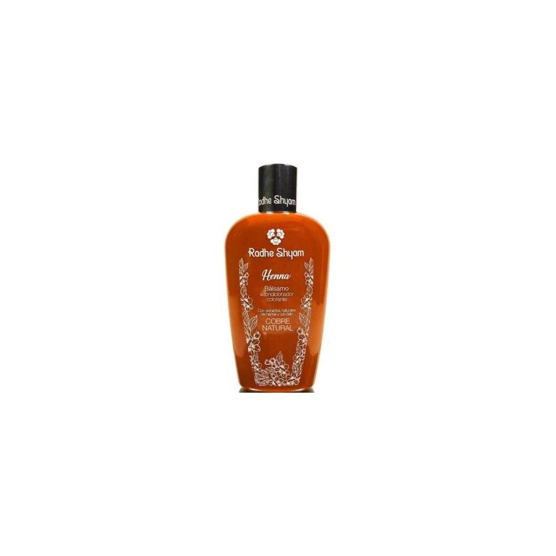 BALSAMO ACONDICIONADOR HENNA COLOR COBRE 250ml.