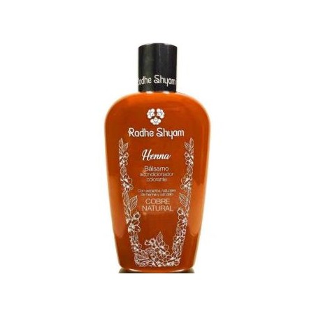 BALSAMO ACONDICIONADOR HENNA COLOR COBRE 250ml.
