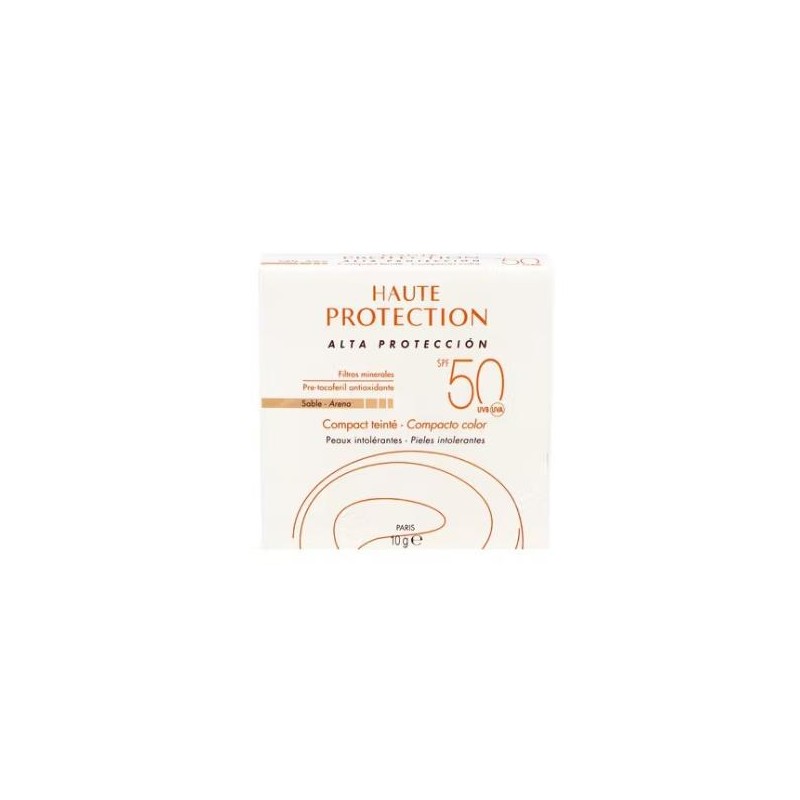 AVENE MAQUILLAJE COMPACTO COLOREADO SPF 50 arena 10gr. AVENE MAQUILLAJE COMPACTO COLOREADO SPF 50 arena 10gr.