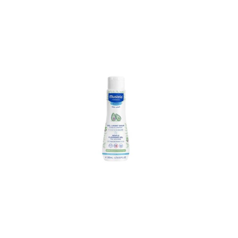 MUSTELA GEL DE BAÑO suave bebe-niño 200ml.