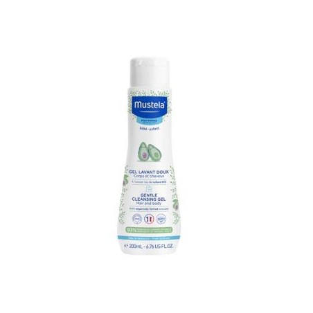 MUSTELA GEL DE BAÑO suave bebe-niño 200ml.