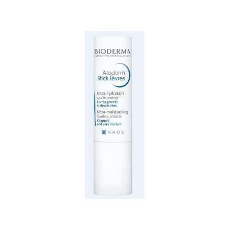 ATODERM STICK LABIAL hidrantante de frambuesa 4gr.
