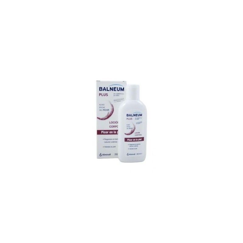 ALMIRALL BALNEUM PLUS locion 200ml. ALMIRALL BALNEUM PLUS locion 200ml.