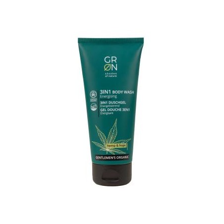 GRN BODY WASH 3en1 CAÑAMO Y LUPULO 200ml.