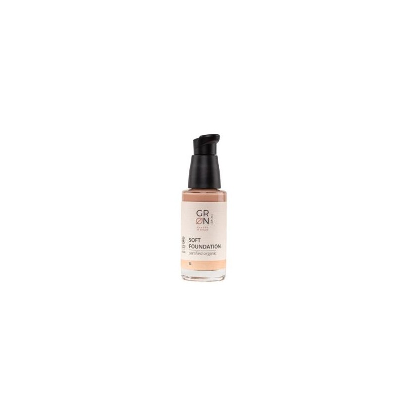 GRN BASE DE MAQUILLAJE LIGERA 02 media 30ml. GRN BASE DE MAQUILLAJE LIGERA 02 media 30ml.