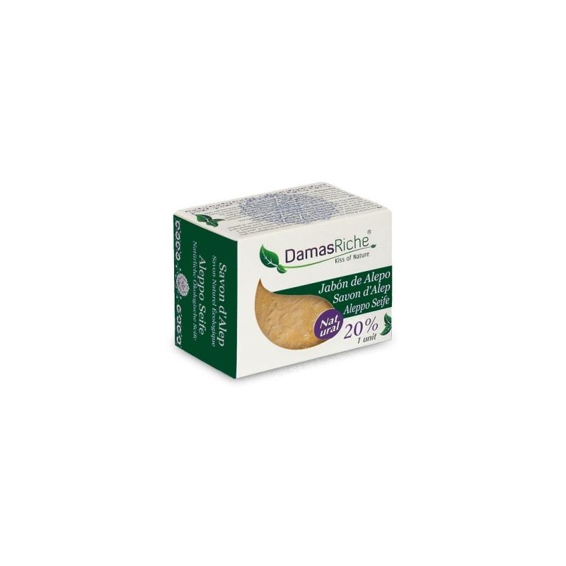 DAMASRICHE JABON DE ALEPO 20% 200gr. DAMASRICHE JABON DE ALEPO 20% 200gr.