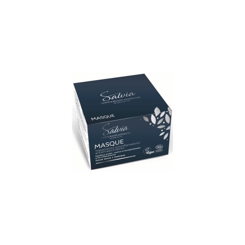 SALVIA sante beaute alternative MASCARILLA HIDRATACION INTENSA 50ml. SALVIA sante beaute alternative MASCARILLA HIDRATACION INTENSA 50ml.
