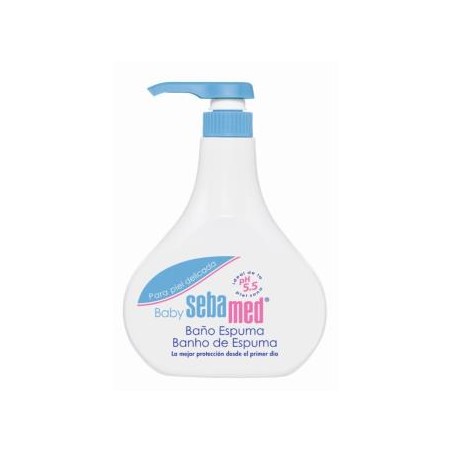 SEBAMED BABY GEL DE BAÑO ESPUMA diario 500ml.