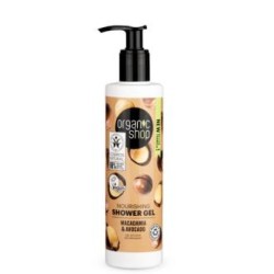 ORGANIC SHOP GEL DE DUCHA BIENESTAR NUTRITIVO macadamia 280ml.