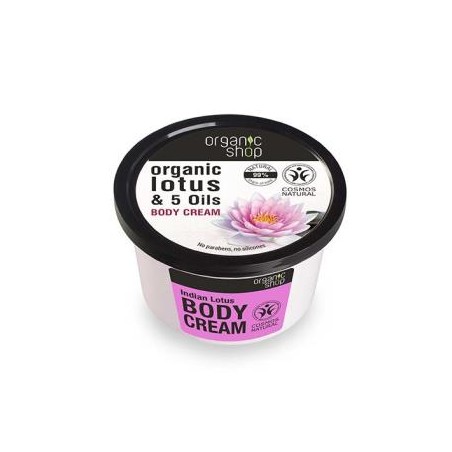 CREMA CORPORAL CALMANTE loto-5 aceites 250ml.