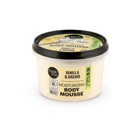 ORGANIC SHOP MOUSSE CORPORAL vainilla bourbon 250ml.