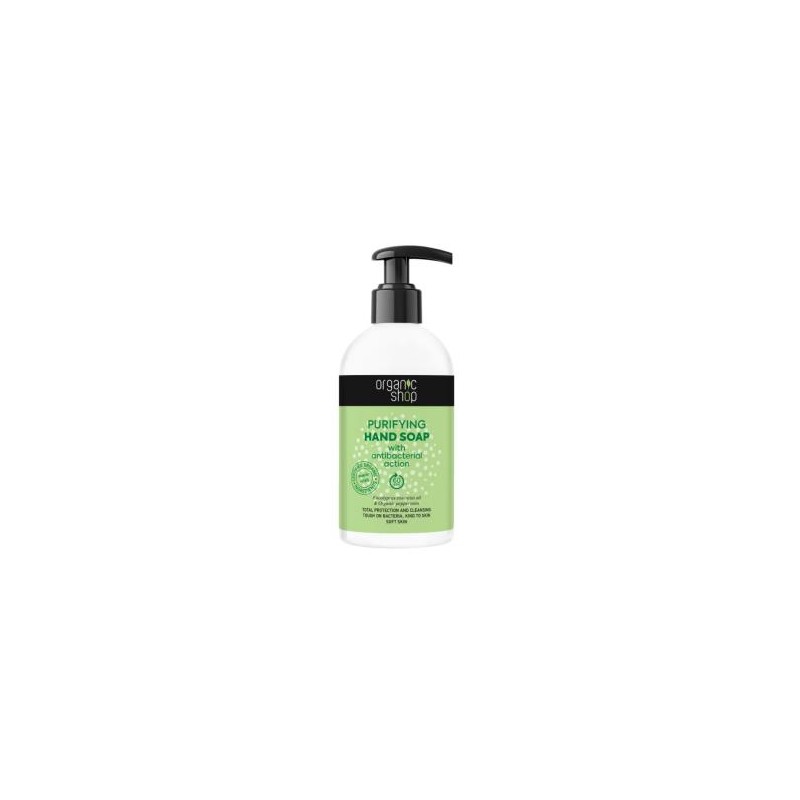 ORGANIC SHOP JABON MANOS PURIFICANTE accion higienizante 500ml.