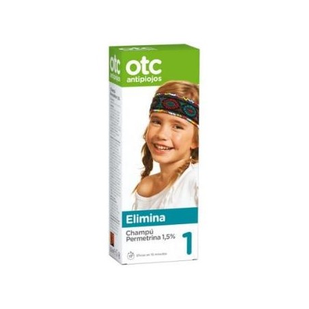 OTC ANTIPIOJOS champu permetrina 1,5% 125ml.