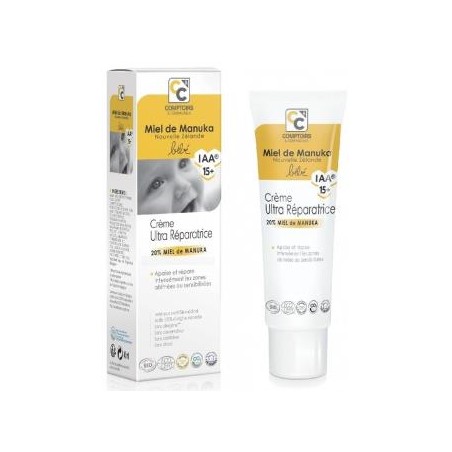 COMPTOIRS  COMPAGNIES CREMA ULTRA REPARADORA 20% MIEL MANUKA IAA15+ 40m