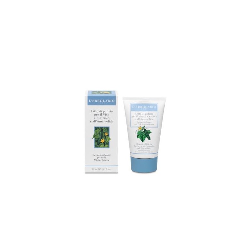 L´ERBOLARIO LECHE LIMPIADORA al pepino 125ml. L´ERBOLARIO LECHE LIMPIADORA al pepino 125ml.