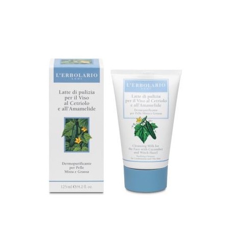 L´ERBOLARIO LECHE LIMPIADORA al pepino 125ml.