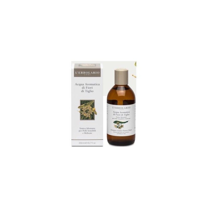 L´ERBOLARIO TONICO AGUA AROMATICA flores de tilo 200ml. L´ERBOLARIO TONICO AGUA AROMATICA flores de tilo 200ml.